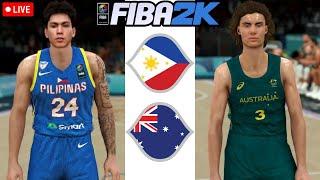 FIBA 2024 | PHILIPPINES vs AUSTRALIA | NBA 2K24 (PC)