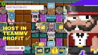 HOST BJ MIN 5WL GET PROFIT TONS | BEST TEAMMV  - Growtopia Casino