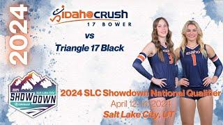 2024 SLC SHOWDOWN - Idaho Crush 17 Bower vs Triangle 17 Black