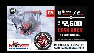 Hoover Tractor LLC, Mifflinburg PA January 2022 CS Tractor Ad