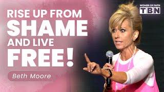 Rising Up From Your Pain & Living Free in Christ! | Beth Moore | Women of Faith on TBN