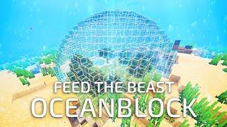 FTB OceanBlock Modpack | Testing The Waters | Day 1