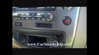 Nissan Armada Car Stereo Removal 2008 - 2013 = Car Stereo HELP