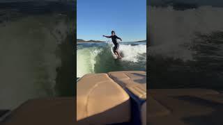 New mastercraft XT24 wave hits! #wakesurfing #mastercraft