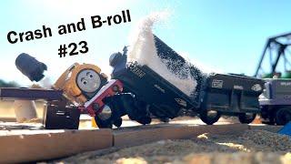 Slow Motion Crashes and B Roll 23: Trains are Cool (Thomas & Friends) #slowmotion #toys #train