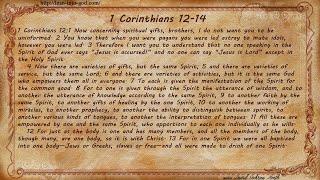 1 Corinthians 12-14