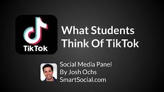 What Students Think Of TikTok App (Smart Social Interview with Josh Ochs)