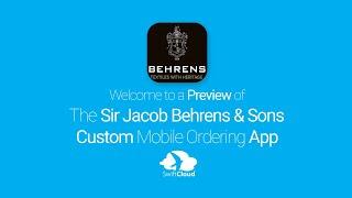 Sir Jacob Behrens & Sons, - Mobile App Preview SIR323W