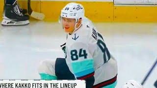 Kaapo Kakko First Game with Kraken | Chicago Blackhawks vs Seattle Kraken 2024 NHL Highlights