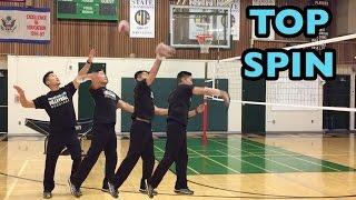 Arm Swing Mechanics : Top Spin + Solid Contact (part 2/2) - How to SPIKE a Volleyball Tutorial