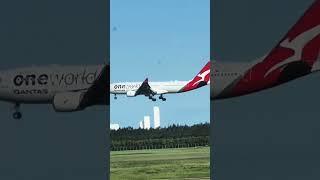 Qantas landing! ️ #Travel #Australia #Flight #Landing #shorts