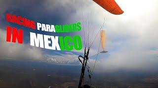 RACING PARAGLIDERS IN VALLE DE BRAVO MEXICO