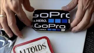 DIY:  Battery Storage Box /Holds 2 Camera Batteries or 12 Digital SD cards