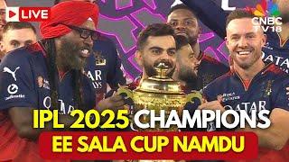 IPL 2025 Final LIVE: Virat Kohli's RCB End 18-Year Wait For Title, Beat PBKS In IPL Final | N18L