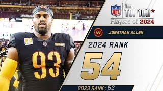 54: Jonathan Allen (DT, Commanders) | Top 100 Players of 2024