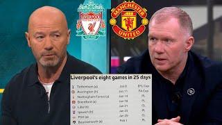 MOTD Liverpool vs Man United 2-2 Paul Scholes And Alan Shearer Full Analysis | All Reaction