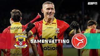  VICTOR EDVARDSEN belangrijk met GOAL & ASSIST ️️ | Samenvatting Go Ahead Eagles - Almere City