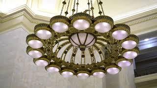 Arkansas State Capitol Chandelier Maintenance