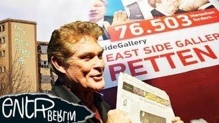 David Hasselhoff at East Side Gallery Berlin // Witness