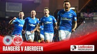 Rampant Rangers romp to victory over Aberdeen