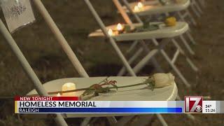 Wake County memorial for those lost to homelessness