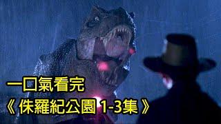 人類用科技重現了恐龍，結果搞得自己家破人亡！一口氣看完經典科幻大作《侏羅紀公園 123集》│再見小南門