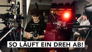 Wie läuft ein Dreh bei einer Filmproduktion ab? | Malix