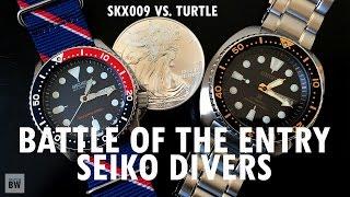 Comparing the Seiko SKX and the new Seiko Turtle