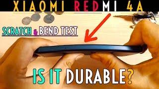 Xiaomi Redmi 4A Durability Test [BEND & SCRATCH Tested!!]  How Durable is it?