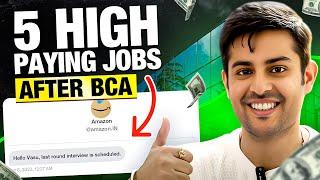 Top 5 highest paying jobs after BCA | Best career options after BCA