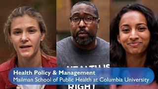 Health Policy & Management (HPM), Mailman School of Public Health,  Columbia University