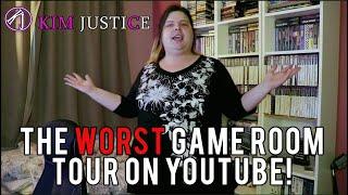 The Worst Game Room Tour on YouTube | Kim Justice