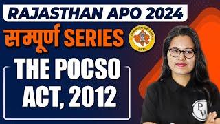 POCSO Act 2012 (One Shot) | Minor Law | Rajasthan APO 2024 | Judiciary Aspirants | Judiciary By PW