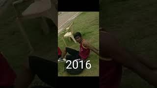 4 years natural body transformation