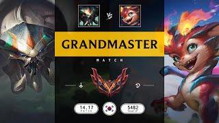 Grandmaster Match: Over 100 KILLS - KR server Patch 14.17