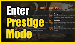 How to Enter 1st Prestige Mode in COD Black Ops 6 (Use Unlock Token)