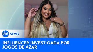 Influenciadora é investigada por jogos de azar e lavagem de dinheiro | #SBTNewsnaTV (18/09/24)