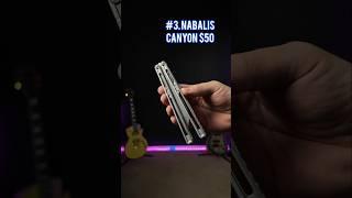 TOP 5 BUDGET BALISONGS #shorts #balisong #butterflyknife