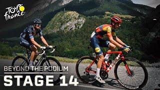 Duel of contenders highlights Tour de France Stage 14 | Beyond the Podium | NBC Sports