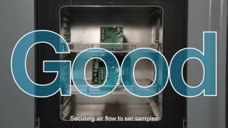 ESPEC   Thermal shock series   Air flow and test sample setting