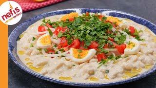 Turkish White Bean Salad 'Piyaz' Recipe | How to Make Bean Salad with Tahini Dressing