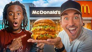 Eating NEW Fast Food Menu Items...(Kai Cenat Big Mac)