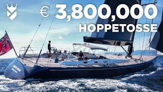 ONE OF THE FINEST 100' SAILING YACHTS IN THE WORLD - "HOPPETOSSE"