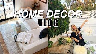 VLOG: Our new rugs!, Flower Arranging, Backyard Furniture | Delaney Childs