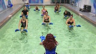 Water biking craze pops up in South Florida gyms