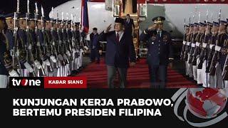 Bertolak ke Manila, Prabowo Bakal Temui Presiden Filipina | Kabar Siang tvOne