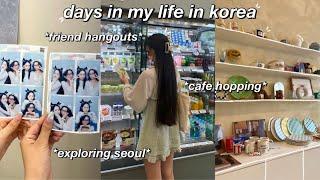 KOREA DIARIES  days in my life in korea: cafe hopping, noryangjin fish market & friend hangouts