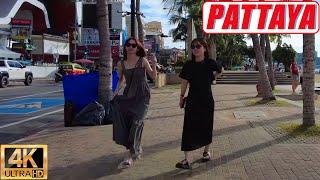 Pattaya Beach Road Scenes | Thailand 2024