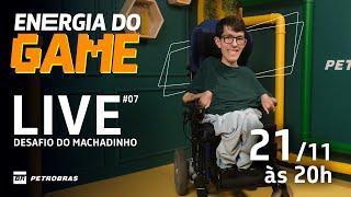 Energia do Game Live #7 | Prováveis desenhos horríveis no desafio do Machadinho