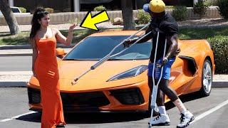 Crippled Man Exposes Gold Digger!! (MUST WATCH)